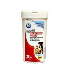 Super Baby Powder Wipes 20 Pcs.